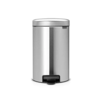 Bild av Brabantia NewIcon Treteimer sanft schließend, Kunststoff Inneneimer, Matt Steel Fingerprint Proof, 12 Liter