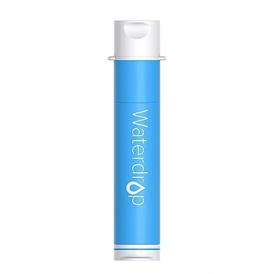 Bild av Vattendroppe vattenfilter strå, vattenrenare överlevnad för camping, resor, backpacking och beredskap, vattenfiltreringssystem överlevnad, 1 pack