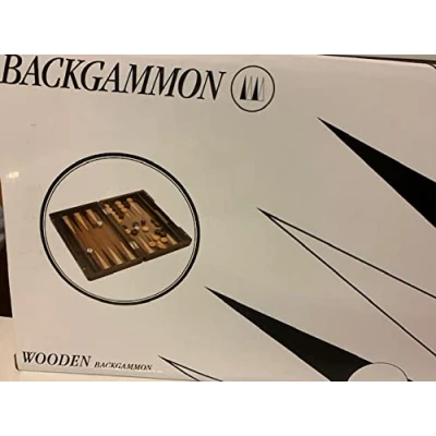 Bild av Asmodee Backgammon Wood Small (12&#039;)