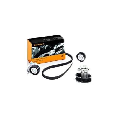 Bild av CONTITECH 5PK1355WP2 Pompe à eau+Jeu de courroie trapézoïdale nervures avec joint d&#039;étanchéite, transmetteur température