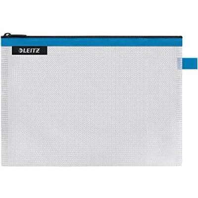 Bild av Leitz WOW Fodral, vattentätt, genomskinligt, medium (A5), blå, 40250036