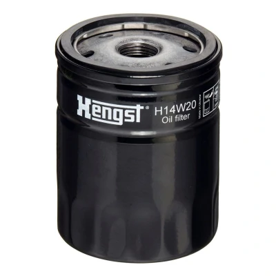 Bild av HENGST FILTER H14W20 Filtre à huile 3/4 16 UNF vissé FORD: FIESTA 4, 3, MONDEO 2, MAZDA: 121 III 3/5 portes