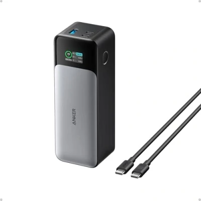 Bild av Anker 737 Powercore Snabbladdare Powerbank 24.000Mah Svart/Silver