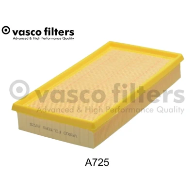 Bild av DAVID VASCO A725 Filtre à air rectangulaire Cartouche filtrante FORD: KA 3 portes