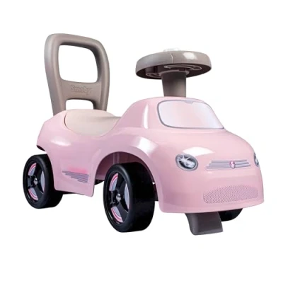 Bild av Smoby Rosa bilbärare rullfunktion riktad ratt för barn från 10 månader leksakslåda 7600720542