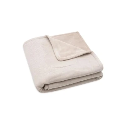 Bild av Jollein 517 522 67088 Barnfilt stickad filt med fleece Miffy Nougat (100 x 150 cm)