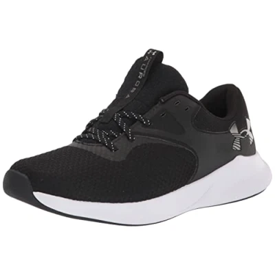 Bild av Under Armour Charged Aurora 2 Träningsskor, Storlek: 38, Black/metallic warm silver Textil/syntet