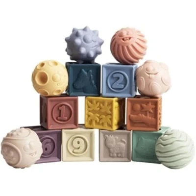 Bild av Magni Massage set with building blocks