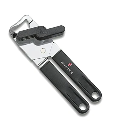 Bild av Victorinox, Küchenhelfer, Profi Universal Dosenöffner, Extra Scharf, Robuster Kunststoffgriff, schwarz