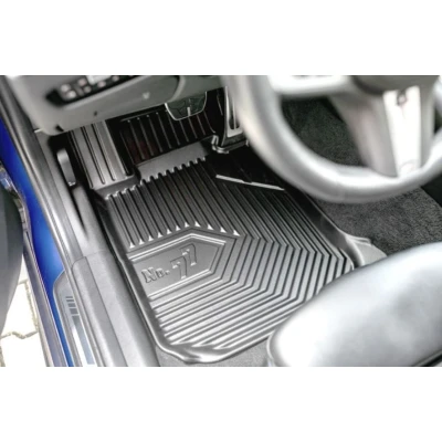 Bild av FROGUM No. 77 77426818 Ensemble de tapis sol Caoutchouc avant et arrière 4 noir Sur mesure KIA: XCeed