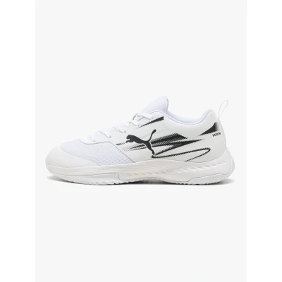 Bild av Puma Varion II Unisex Handbollssko för barn, Storlek: 38.5, White/black Textil/syntet