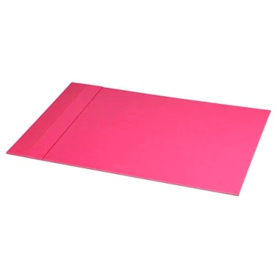 Bild av RHODIA 318902C hallon hård skrivbordsdyna 60 x 40 cm orange sadelbitar exteriör konstläder rama hem kontor kollektion designorganisation för och förvaring