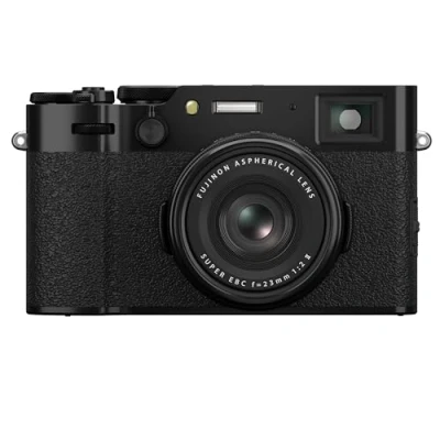 Bild av Fujifilm X100VI Kompakt digitalkamera 40Mp, X Trans CMOS sensor 5 HR, IBIS, 23mmf2 lins, 6.2K 30P filmer, Hybridsökare, 3&quot; Touch Orientable LCD skärm, Svart