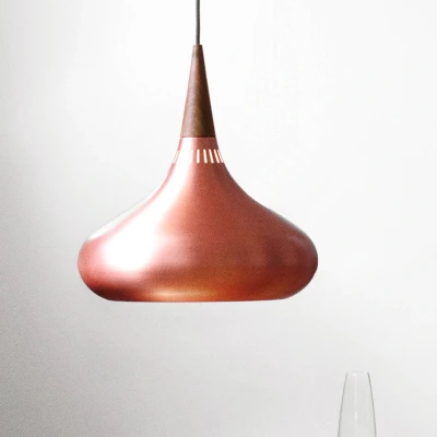 Bild av FRITZ HANSEN Orient P2 Pendel koppar/ros Ø 34cm