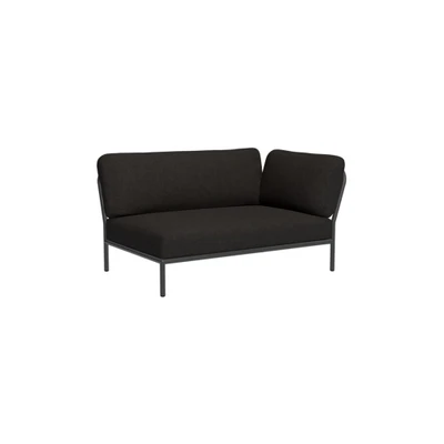 Bild av HOUE LEVEL / Right Corner Trädgårdsmöbler Sooty Grey/Dark Grey L140 x W95 H82 SH38 cm