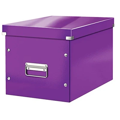 Bild av Leitz WOW Click and Store Förvaringsbox, large, lila, 61080062