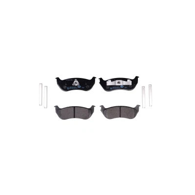 Bild av HELLA 8DB 355 040 451 Jeu de plaquettes frein non préparé pour indicateur d&#039;usure avec accessoires JEEP: Cherokee III, WRANGLER 2