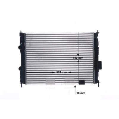 Bild av Kylare, motorkylning MAHLE CR 15 000S