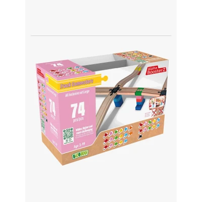 Bild av Alpha Boosterz All Inclusive Large Tågbaneset 74 Delar