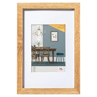 Bild av walther design EFX460E Fiorito Träram konstglas, 40x60 cm, ljus ek