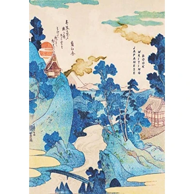 Bild av Japanese writing Book: composition notebook for language study with Genkouyoushi paper handwriting practice or note taking. Hiragana, ... calligraphy practice.