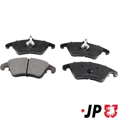 Bild av JP GROUP 1363601410 Jeu de plaquettes frein Essieu avant préparé pour indicateur d&#039;usure MERCEDES BENZ: SLK, Classe C Berline, E Berline