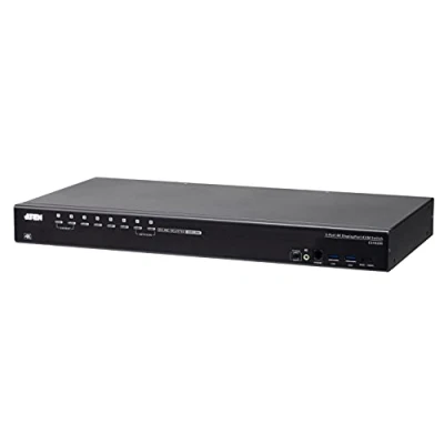Bild av ATEN 8 Port USB True 4K DisplayPort KVM Switch wit