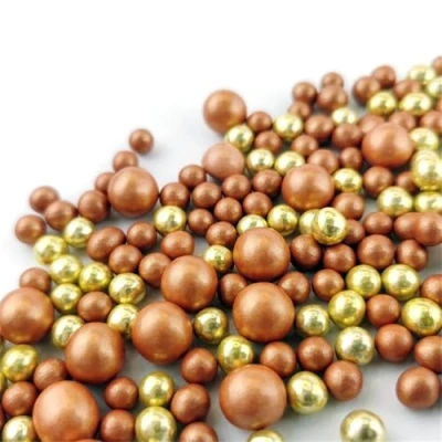 Bild av Stänkhjälte choklad brons 40 g strössel för att dekorera och bakverk av alla slag, som tårtor, kakor, kex, sockerströssel