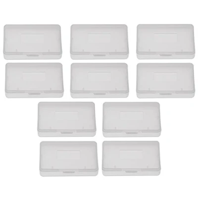 Bild av Tonysa 10st Transparent Anti Dust Cover Cartridge Game Case Box för Boy Advance GBA Protection Holder Storage Solution