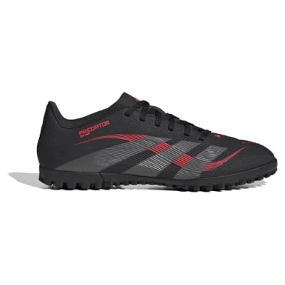Bild av adidas Performance Predator CLUB TURF Fotbollsskor universaldobbar, Storlek: 44, Core black/grey four/lucid red Konstmaterial