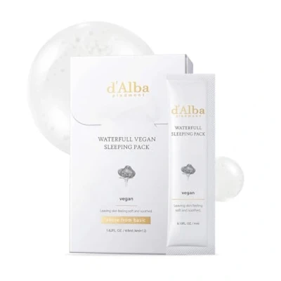Bild av d&#039;alba Italiensk vit tryffle vattentät vegansk sovpack 12 stycken, ej tvättbar nattserummask