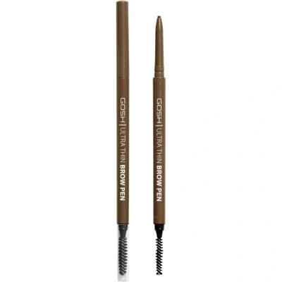 Bild av GOSH Ultra Thin Brow Pen Grey Brown 002 0,1 g