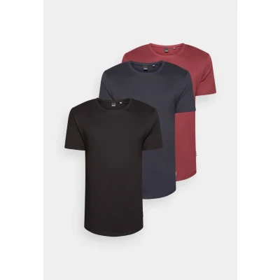 Bild av Only &amp; Sons Onsmatt Longy TEE 3 PACK Tshirt bas, Storlek: Medium, Burgundy