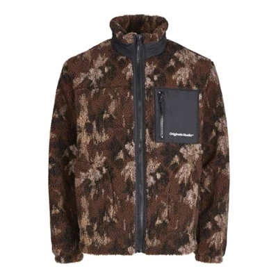 Bild av Jack &amp; Jones Jorvesterbro Fleecejacka, Storlek: XS, Chocolate lab