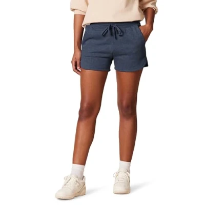 Bild av Amazon Essentials Franska Terry Fleeceshorts, Marinblå Heather, XX Large