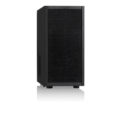 Bild av Fractal Design Core 1000 USB 3 Mini Tower datorfodral mATX högt luftflöde och kylning 1 x 120 mm tyst fläkt ingår borstad aluminium svart