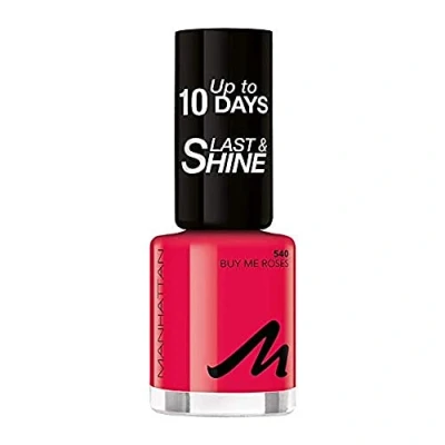 Bild av Manhattan Last und Shine Nagellack, nr 540 Buy Me Roses, 1 pack (1 x 8 ml)
