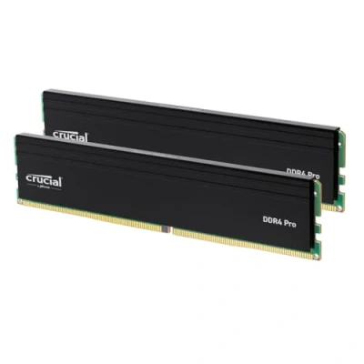 Bild av Mémoire de bureau Crucialpro Ddr4 3200 en microns 16 Go x 2 avec limite par le fabricant Limitée la temps