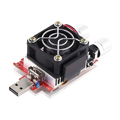 Bild av USB Load Tester Module 35W Justerbar Konstantström Elektronisk belastningsbatteri Spänningskapacitet med LCD