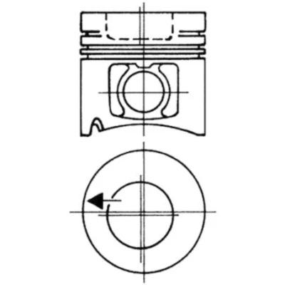 Bild av Kolv Kolbenschmidt 93484602