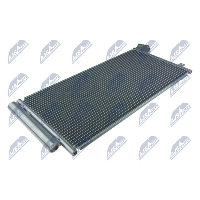 Bild av NTY CCS FT 027 Condenseur De Clim avec déshydrateur Aluminium FIAT: Doblo II Van / Break, OPEL: Combo D Break