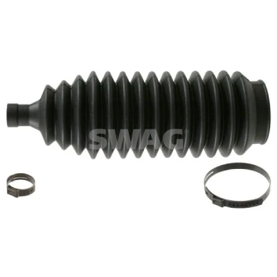 Bild av SWAG 55 92 2533 Jeu de joints soufflets, direction Caoutchouc Essieu avant gauche, droit avec colliers VOLVO: S40 I, V40 Break