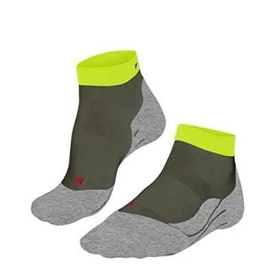 Bild av FALKE herr RU4 korta löparstrumpor medelstark stoppning antibubblor kort vegansk sport jogging löpning snabbtorkande ventilerande bomull funktionellt material 1 par
