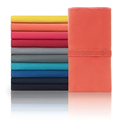 Bild av Blumtal Mikrofiberhandduk många Färger och Storlekar, kompakta Mikrofiberhanddukar, ultralätta snabbtorkande, Sporthandduk, Resehandduk, Strandhandduk, Badhandduk av Mikrofiber
