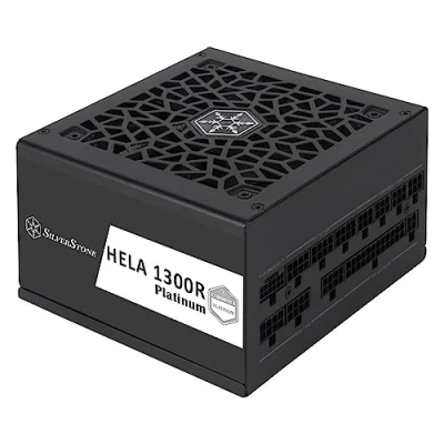 Bild av SilverStone HELA 1300R Platinum Strömförsörjning 1300 Watt 120 mm ATX 3.0 80 Plus certificate