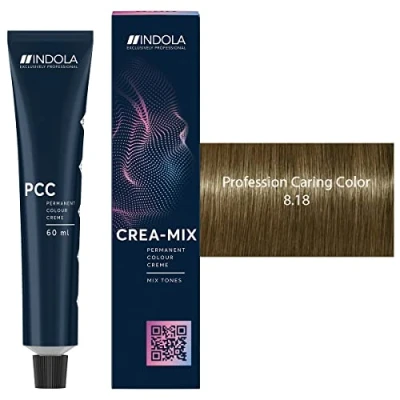 Bild av Indola PCC Permanent Color Cream Cool &amp; Neutral 60 ml 8.18