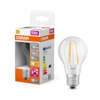 Bild av OSRAM LED lampor, klassisk glödlampa, GLOWdim, 7 W
