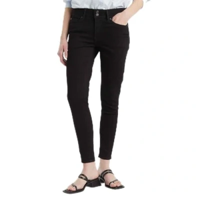 Bild av Levi&#039;s dam 711 Double Button Jeans, Midnattsgasväv, 28W x 28L