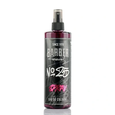 Bild av Barber MARMARA No.25 Eau de Cologne Spray herr Grafitti 1 x 400 ml after shave män Doftvatten Rakvatten herrdofter Kroppsspray Barbershop frisör Kolonya Parfum