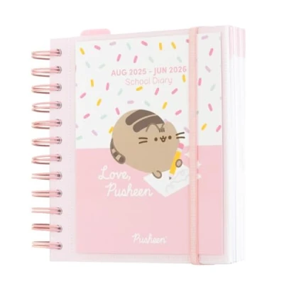 Bild av Grupo Erik Academic Diary 2025 2026 Page A Day Pusheen Stationery Back To School Planner Student, Mid Year Gifts For Cat Lovers